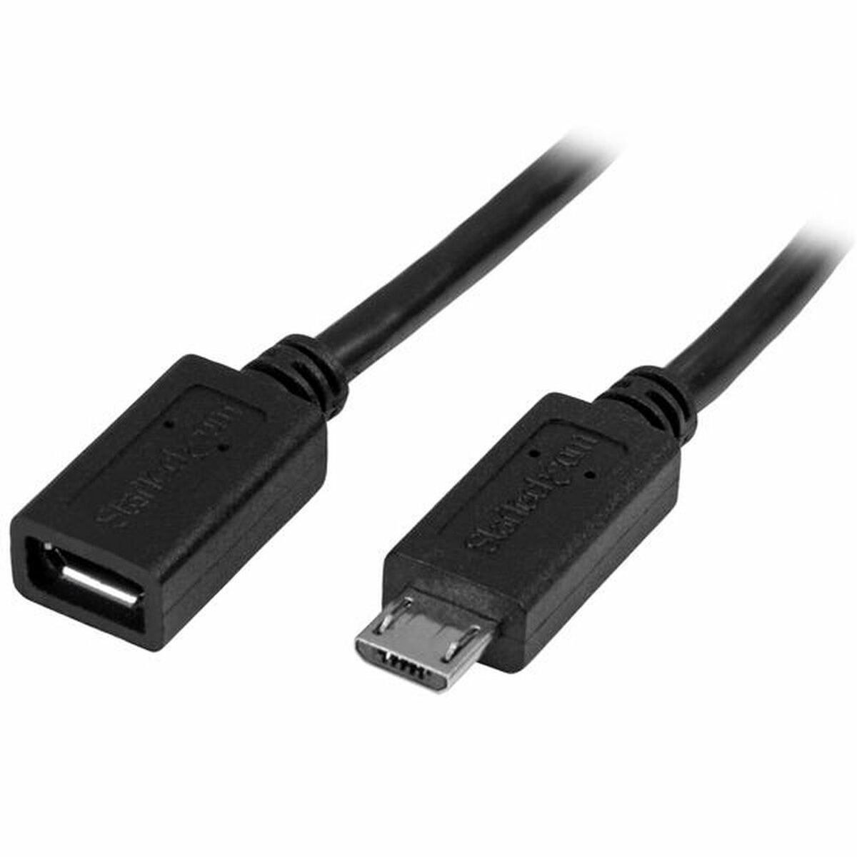 Cable Micro USB USBUBEXT50CM Black