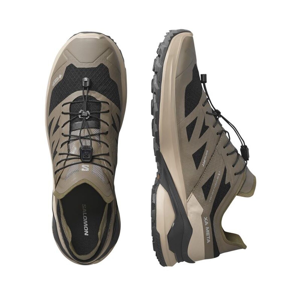 Men's trail running shoes (mountain running) Xa Meta Gore-Tex Brown