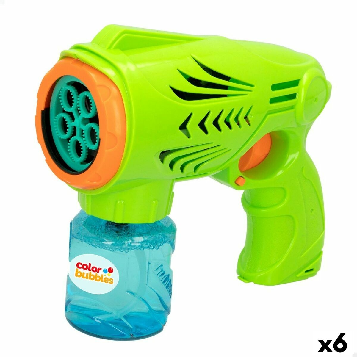Мыльные пузыри Color Bubbles 150 ml Зеленый 20 x 16,5 x 8 cm (6 штук)