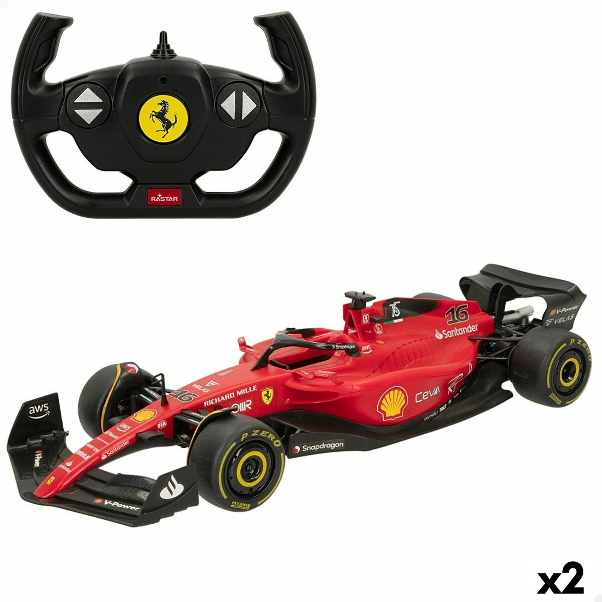 Remote-Controlled Car 47 x 10 x 17 cm (2 Units)