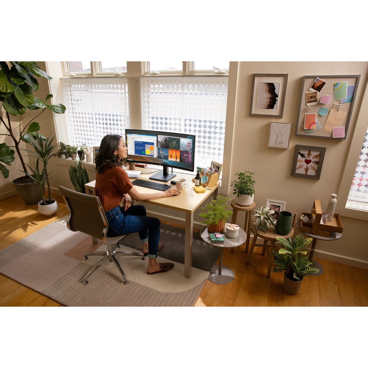 Monitor P34hc G4 34" Wide Quad HD