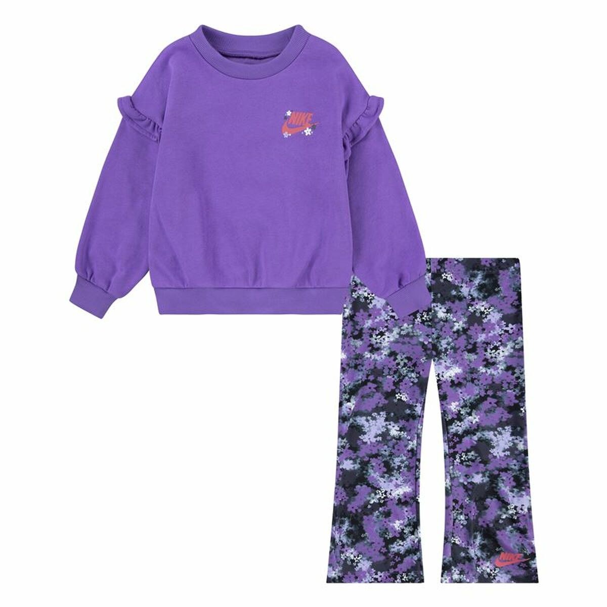 Спортивный костюм для девочек Fresh Cut Dolman Ruffle Синий