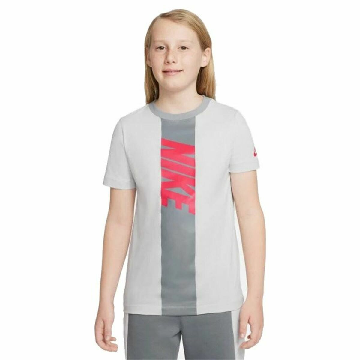 Child's Short Sleeve T-Shirt Sportswear White