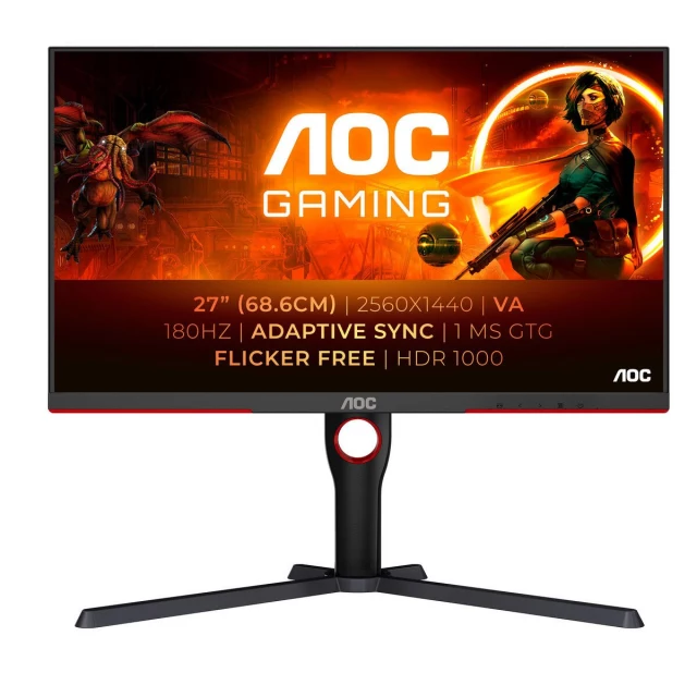 Gaming Monitor Q27G3XMN/BK 2K 27" 180 Hz