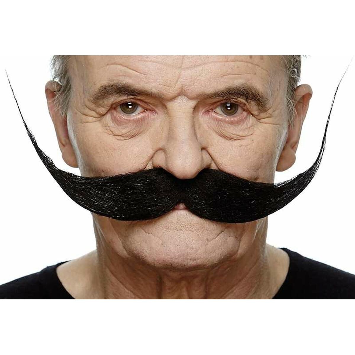 Moustache One size Black Costune accessorie
