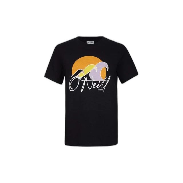 Women’s Short Sleeve T-Shirt Luano Graphic Black