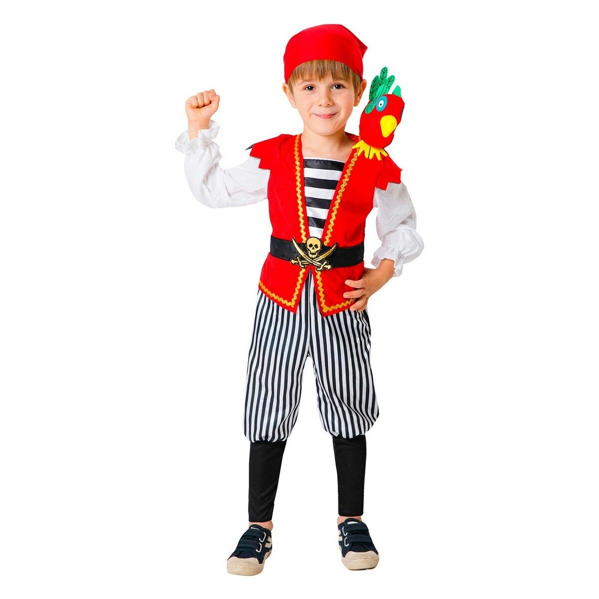Costume for Children Caribbean Pirate (3 Pieces)