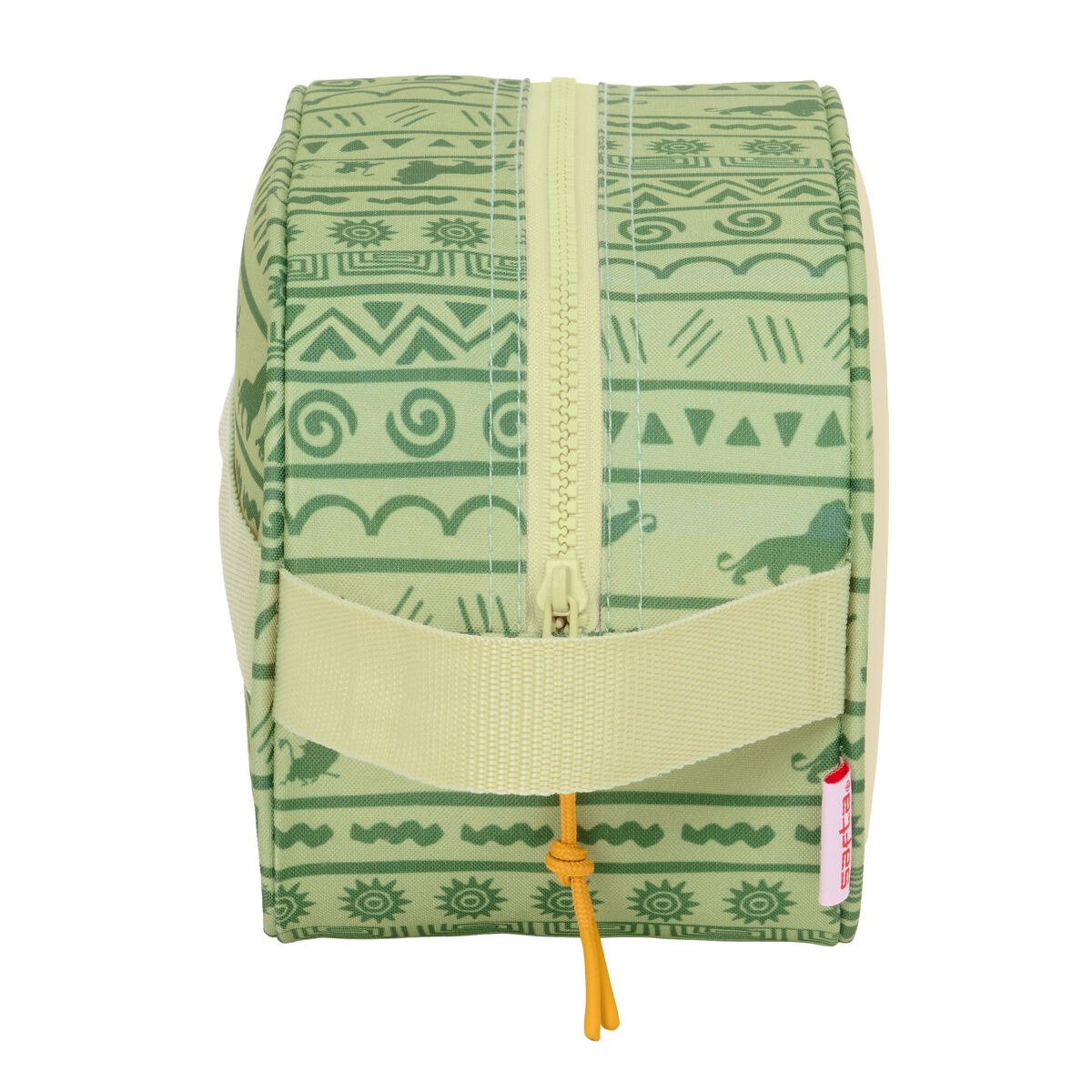 Travel Vanity Case Green Beige 26 x 15 x 12 cm