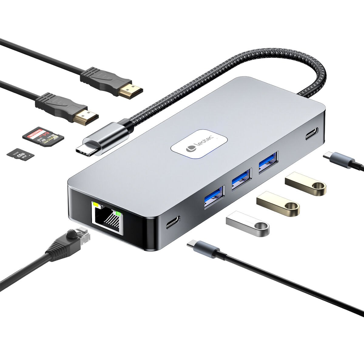USB-разветвитель LEDS02