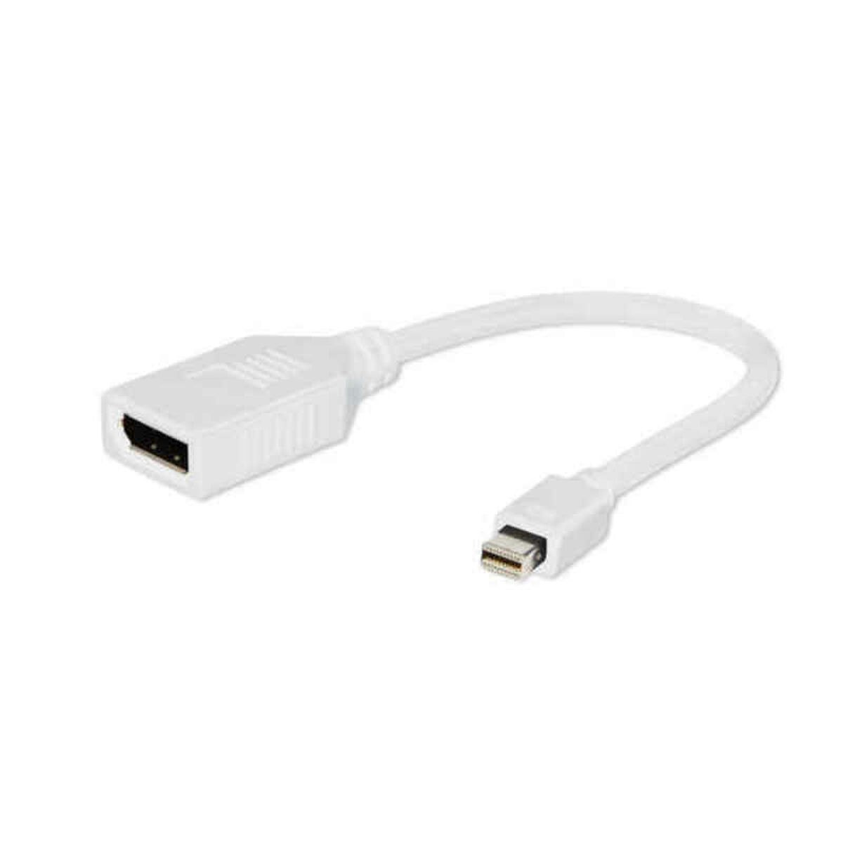 Mini DisplayPort to DisplayPort Cable White