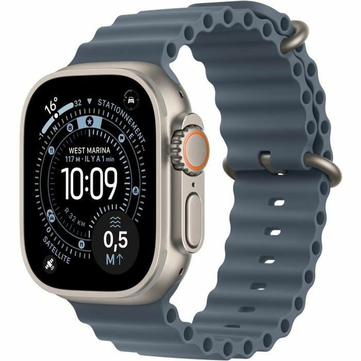 Smartwatch Watch Ultra 3 GPS + Cellular Blue 49 mm