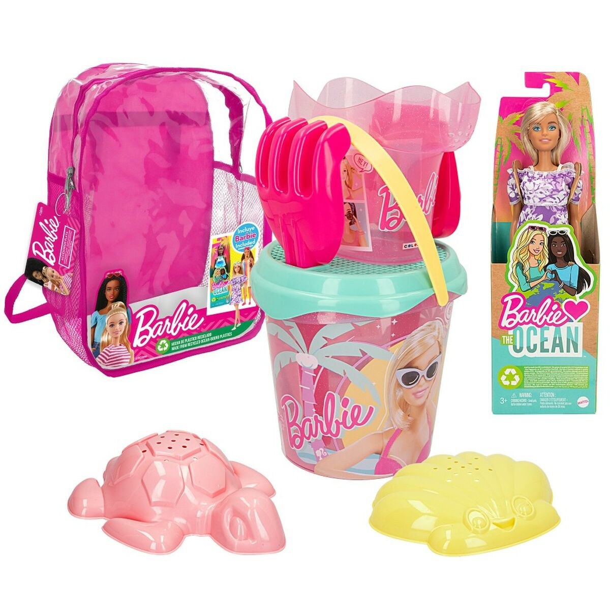 Beach toys set 8 Pieces 18 x 16 x 18 cm