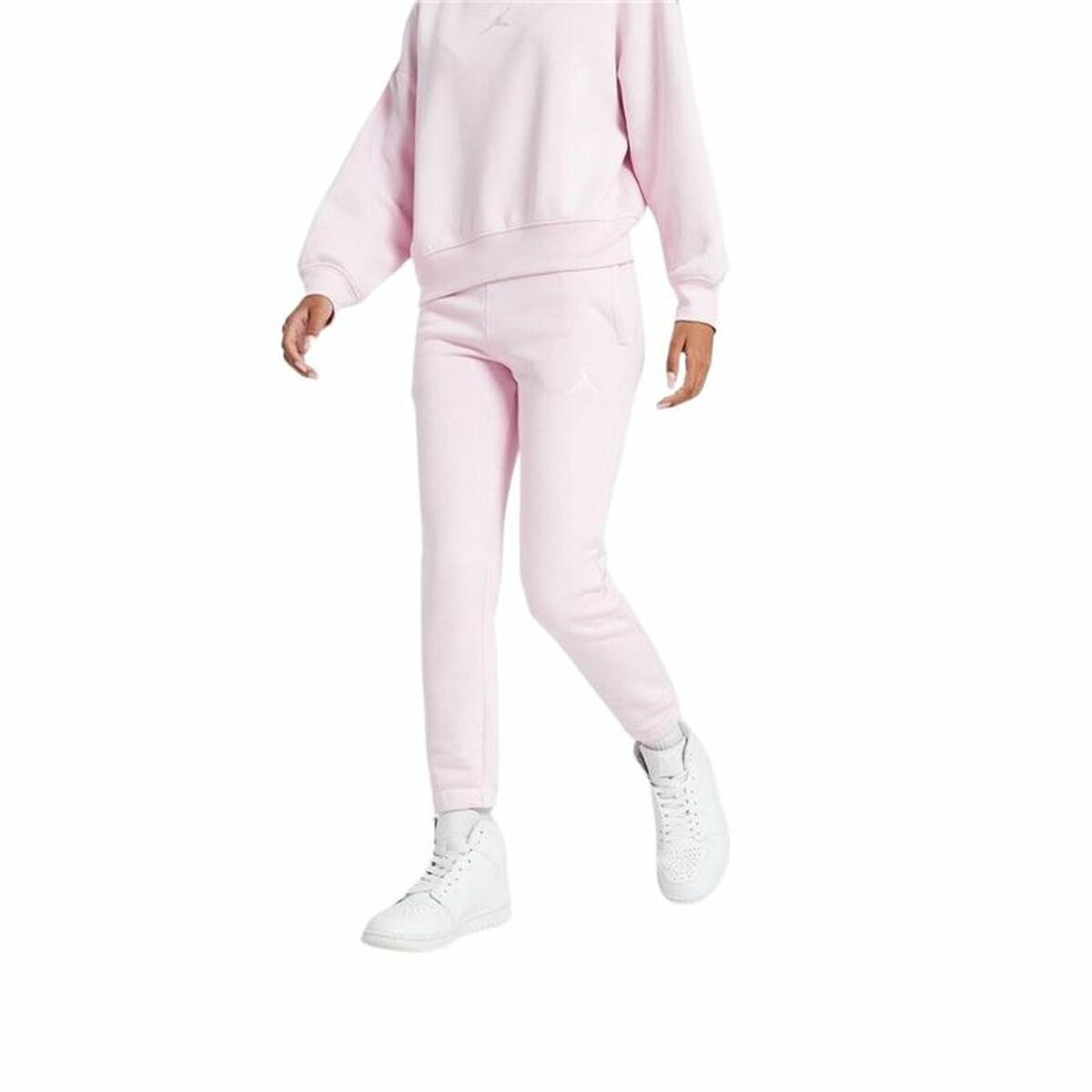 Children’s Sports Shorts Icon Play Fleece Pink