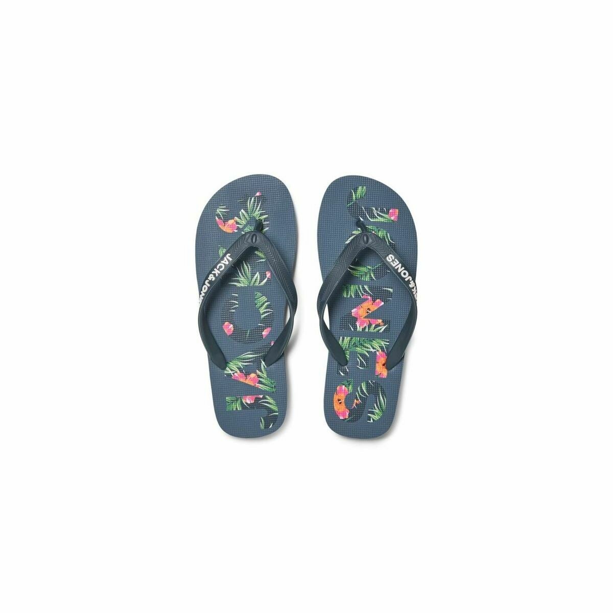 Шлепанцы для мужчин FWLOGO PALM PRINT 12230642 Тёмно Синий