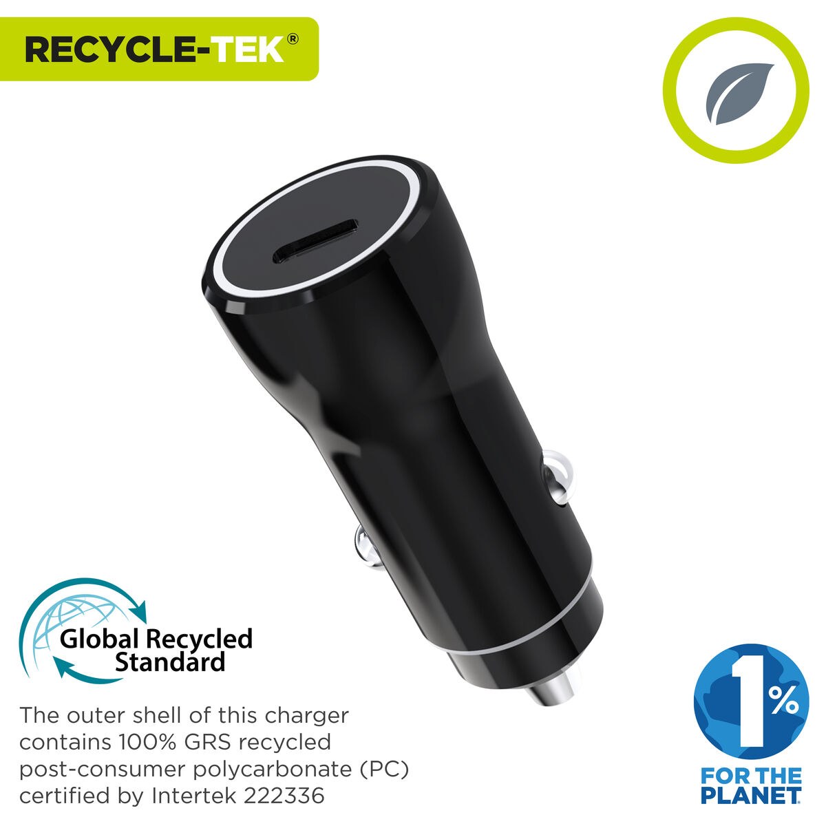 Car Charger Black 20 W