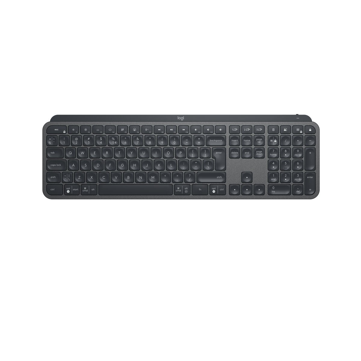 Keyboard MX KEYS Graphite Spanish Qwerty