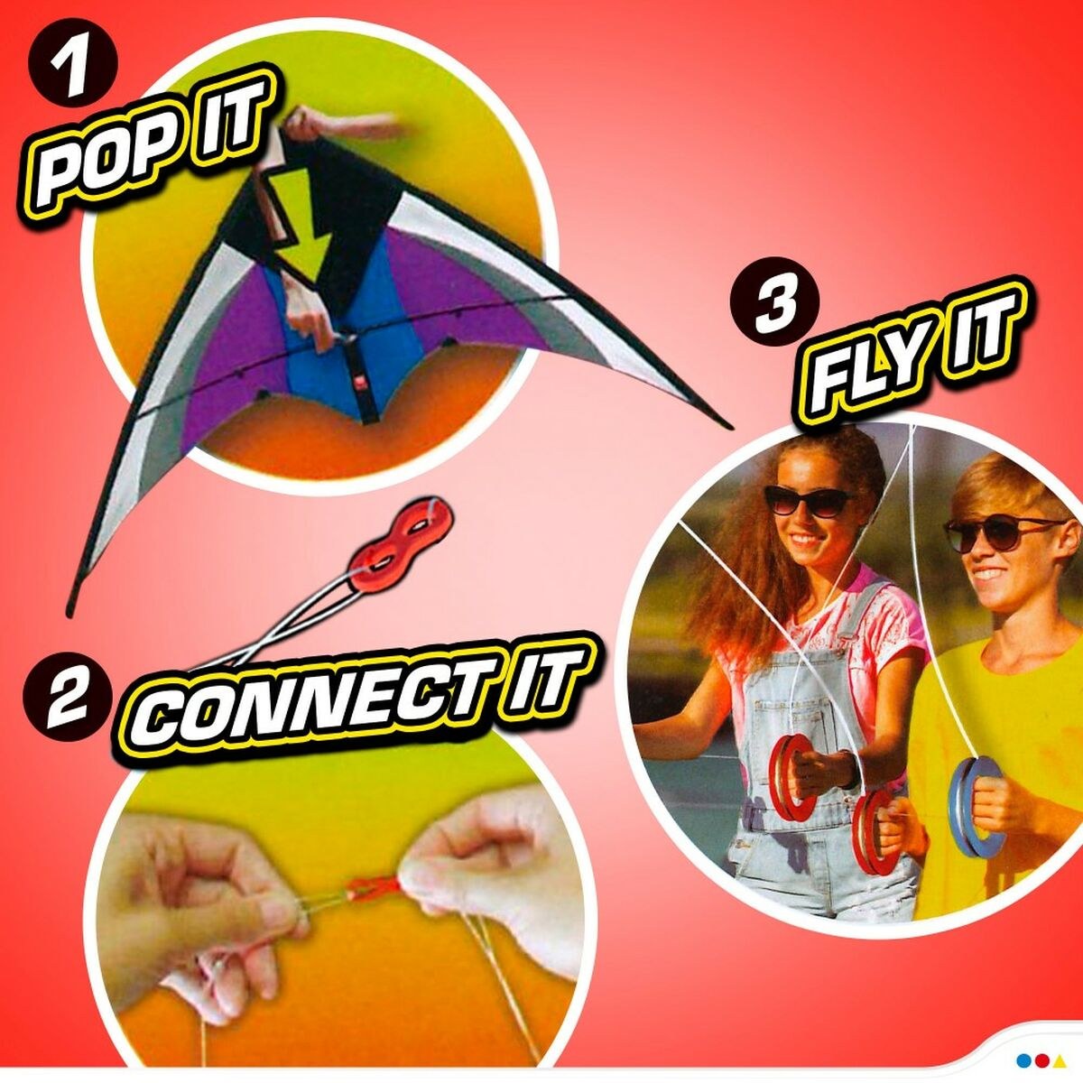 Комета Pop-up Magic Белый Фиолетовый