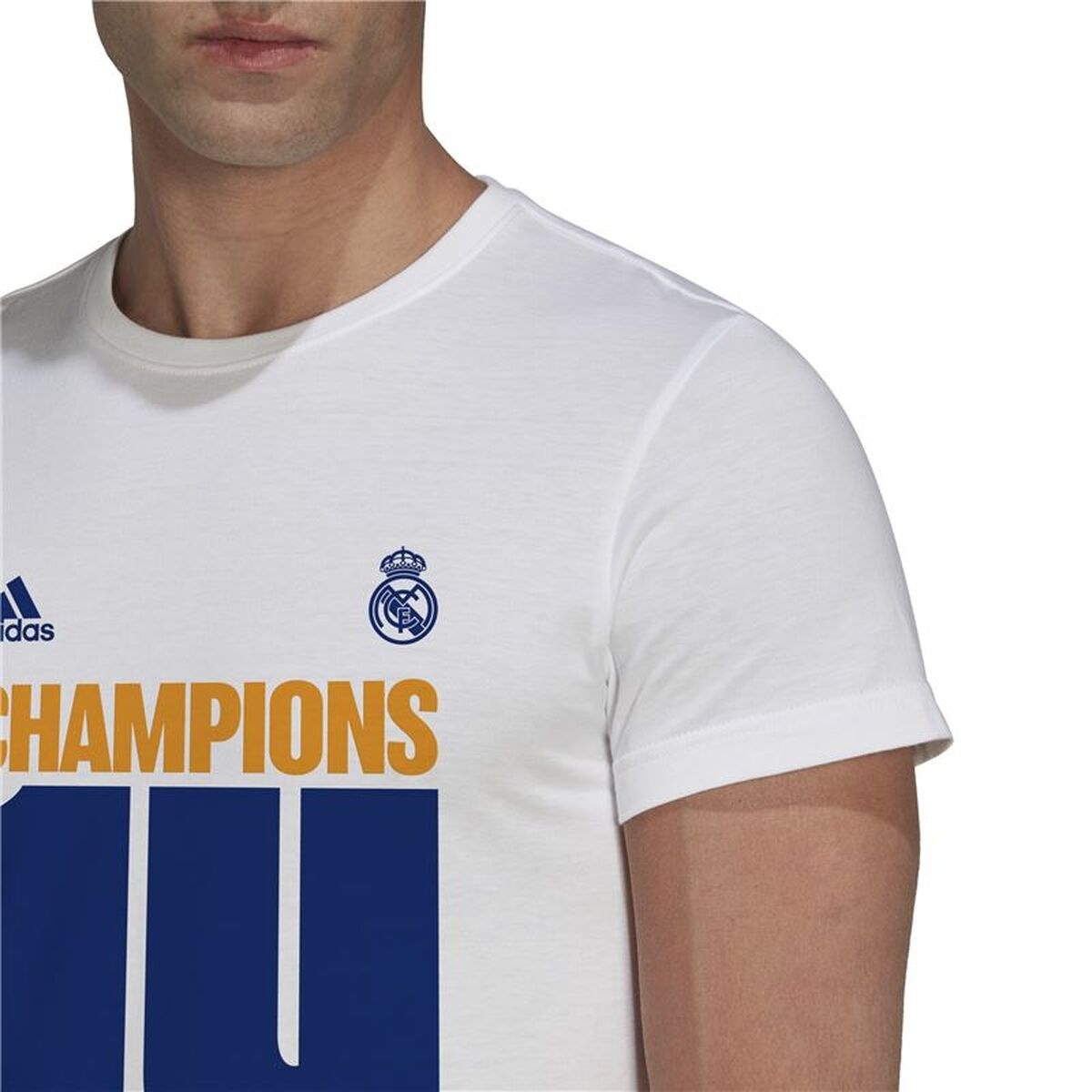 Футболка с коротким рукавом мужская Champions 2022 Белый