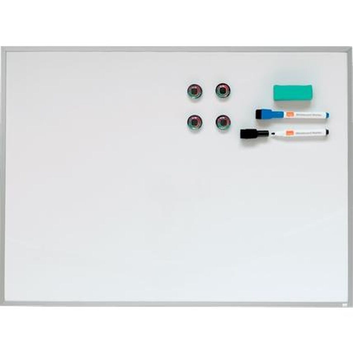Magnetic board White Aluminium