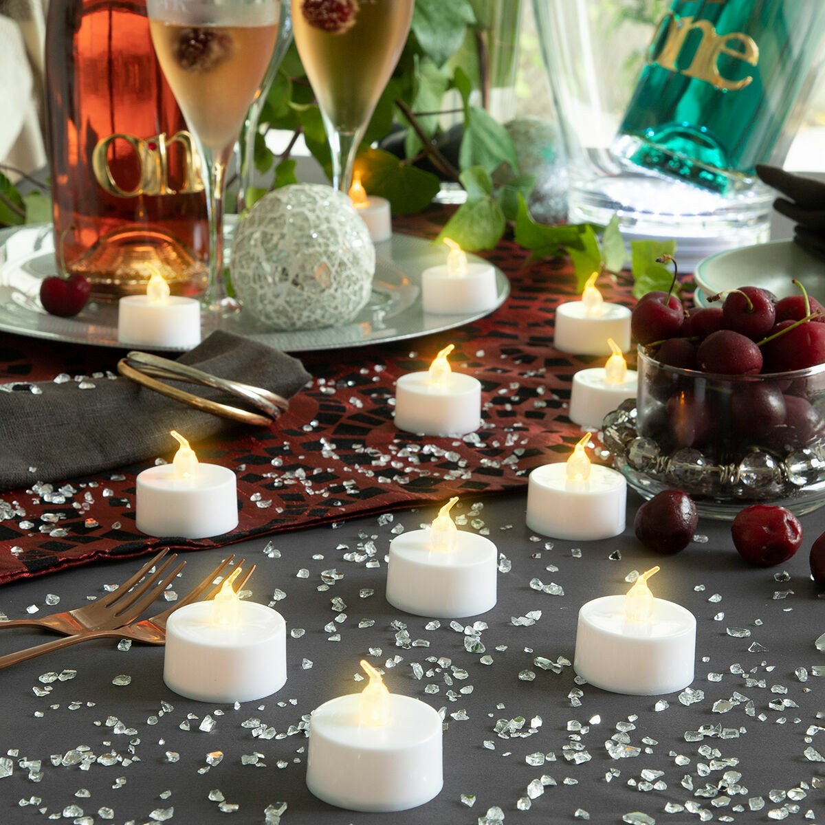 Set of LED Tealight Candles Romandle 12 Units