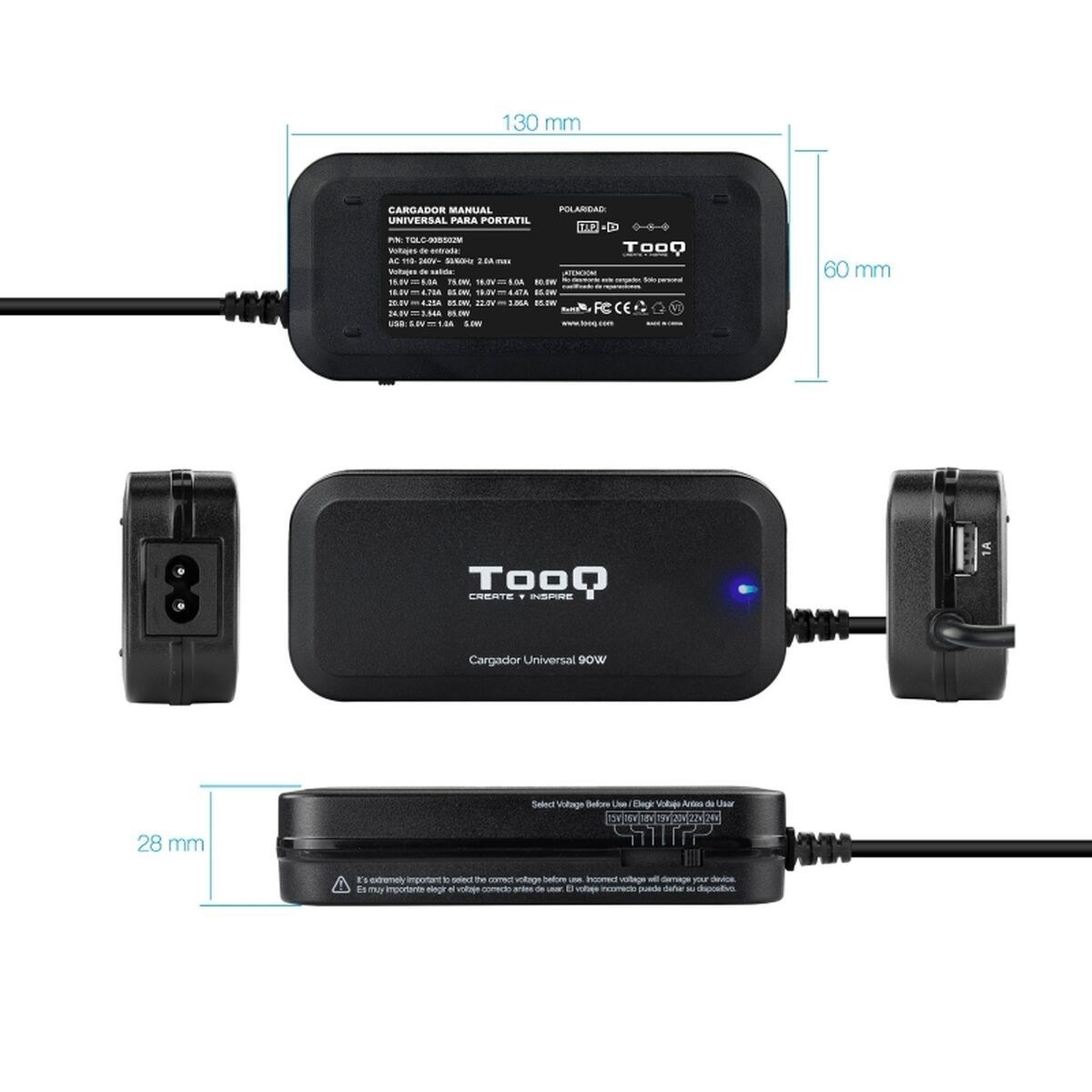 Laptop Charger TQLC-90BS02M 90 W