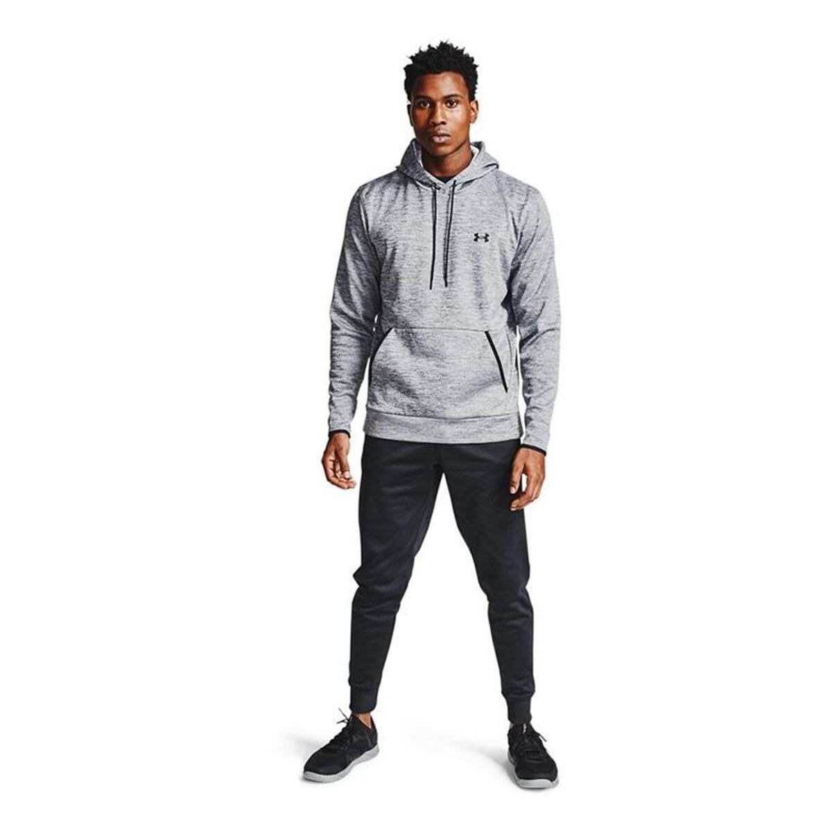 Толстовка с капюшоном мужская Fleece Twist Темно-серый