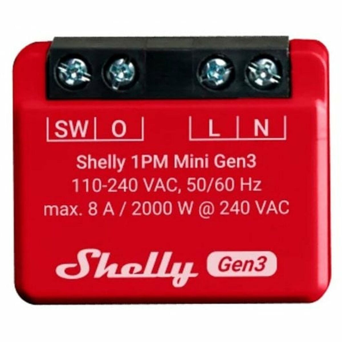 Wi-Fi switch module Mini 1PM Gen3 Bluetooth Wi-Fi Bluetooth 4.2