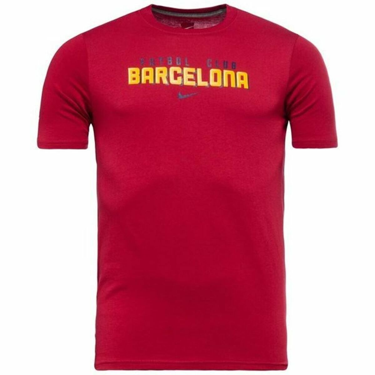 Детский Футболка с коротким рукавом FC Barcelona Club Красный