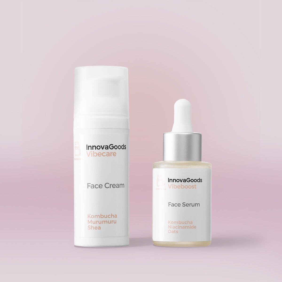 Face Moisturising Duo Pack Kombucha