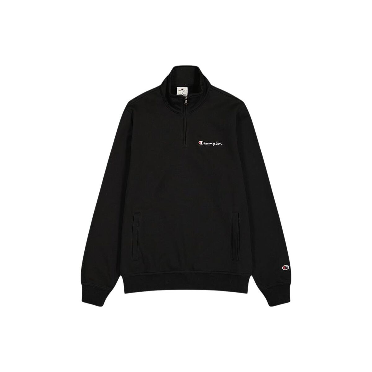 Тренировочная толстовка для взрослых HALF ZIP SWEATSHIRT 220263 NBK Чёрный