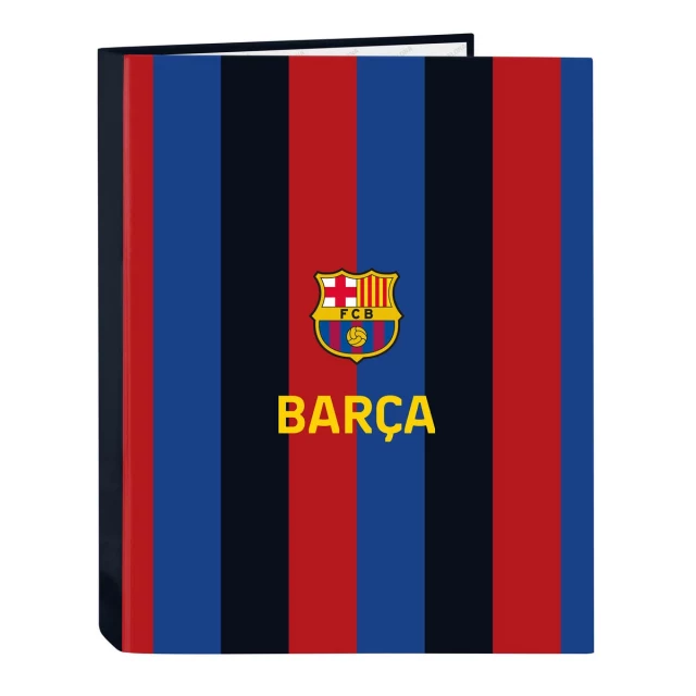 Ring binder Maroon Navy Blue A4 26.5 x 33 x 4 cm