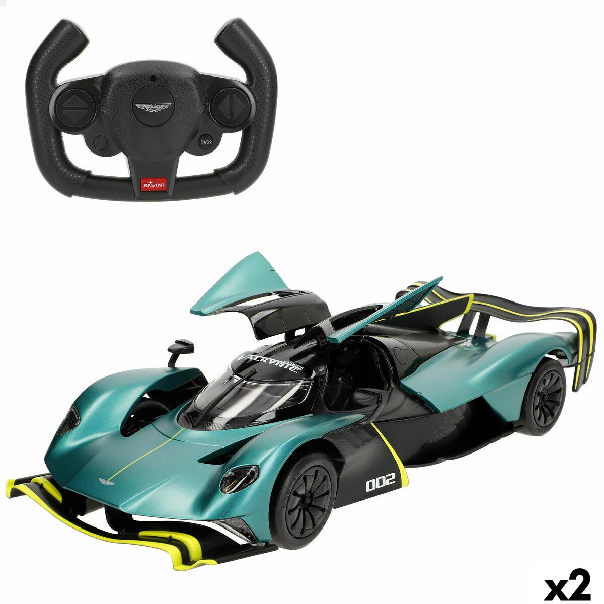 Remote-Controlled Car 1:14 36 x 8 x 14 cm (2 Units)