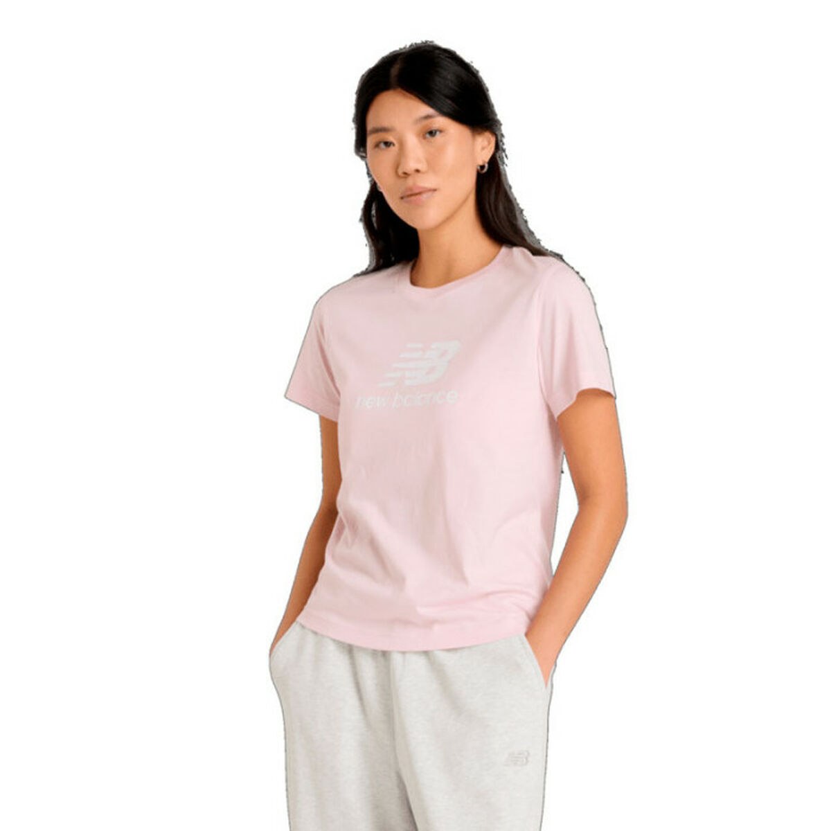 Футболка с коротким рукавом женская SE JR LOGO TEE WT41502 RSG Розовый