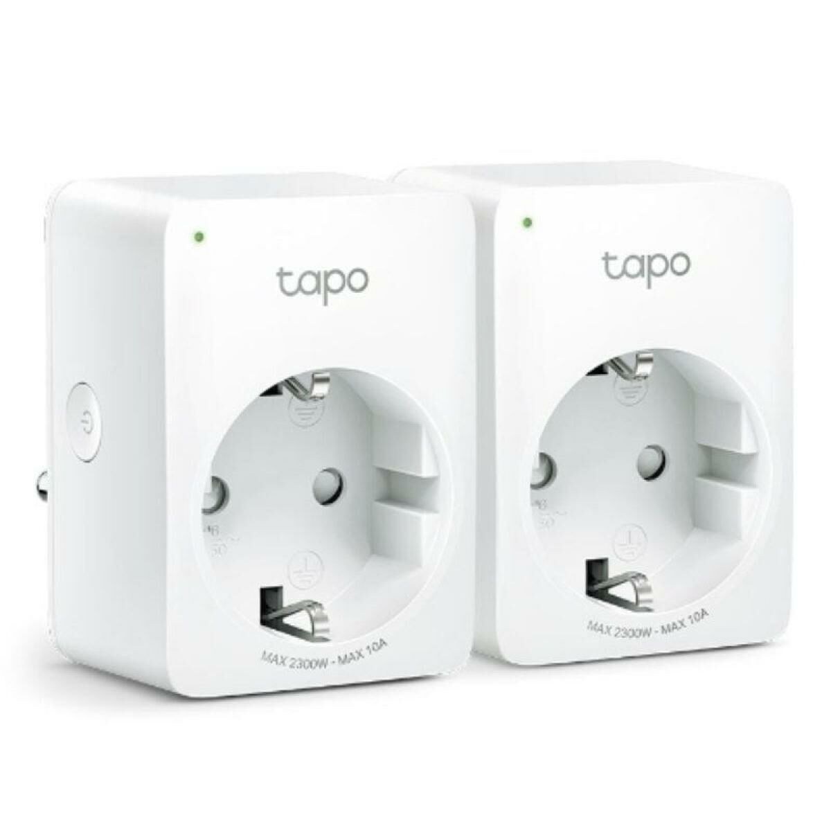 Умная розетка P100 Wi-Fi 220 V 220-240 V 13 A 10 A Белый (2 штук)