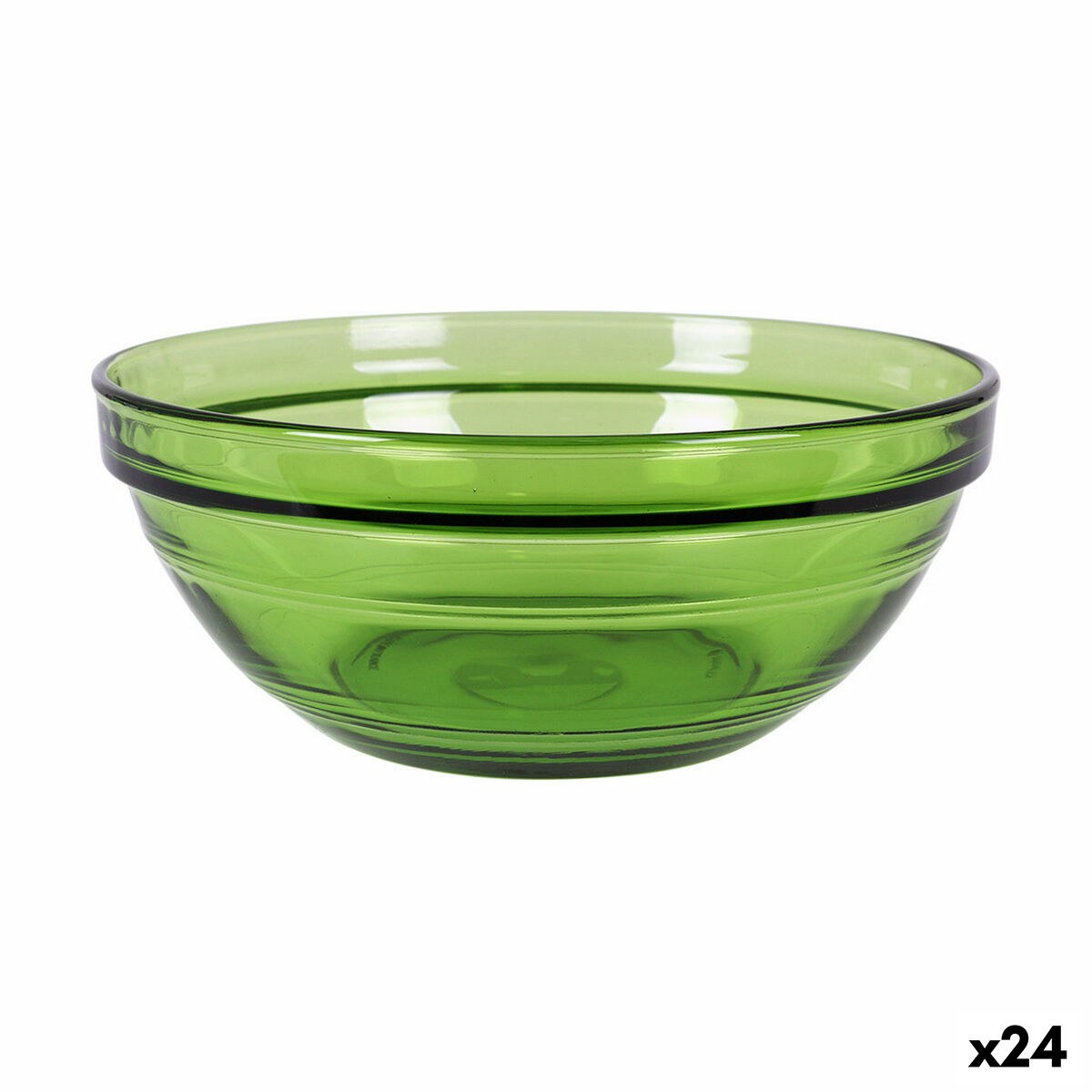 Salad Bowl Lys 970 ml Green (24 Units)