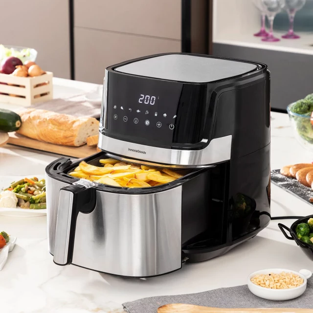 Air Fryer Fryinn Pro 5500 Black 1700 W 5,5 L Stainless steel