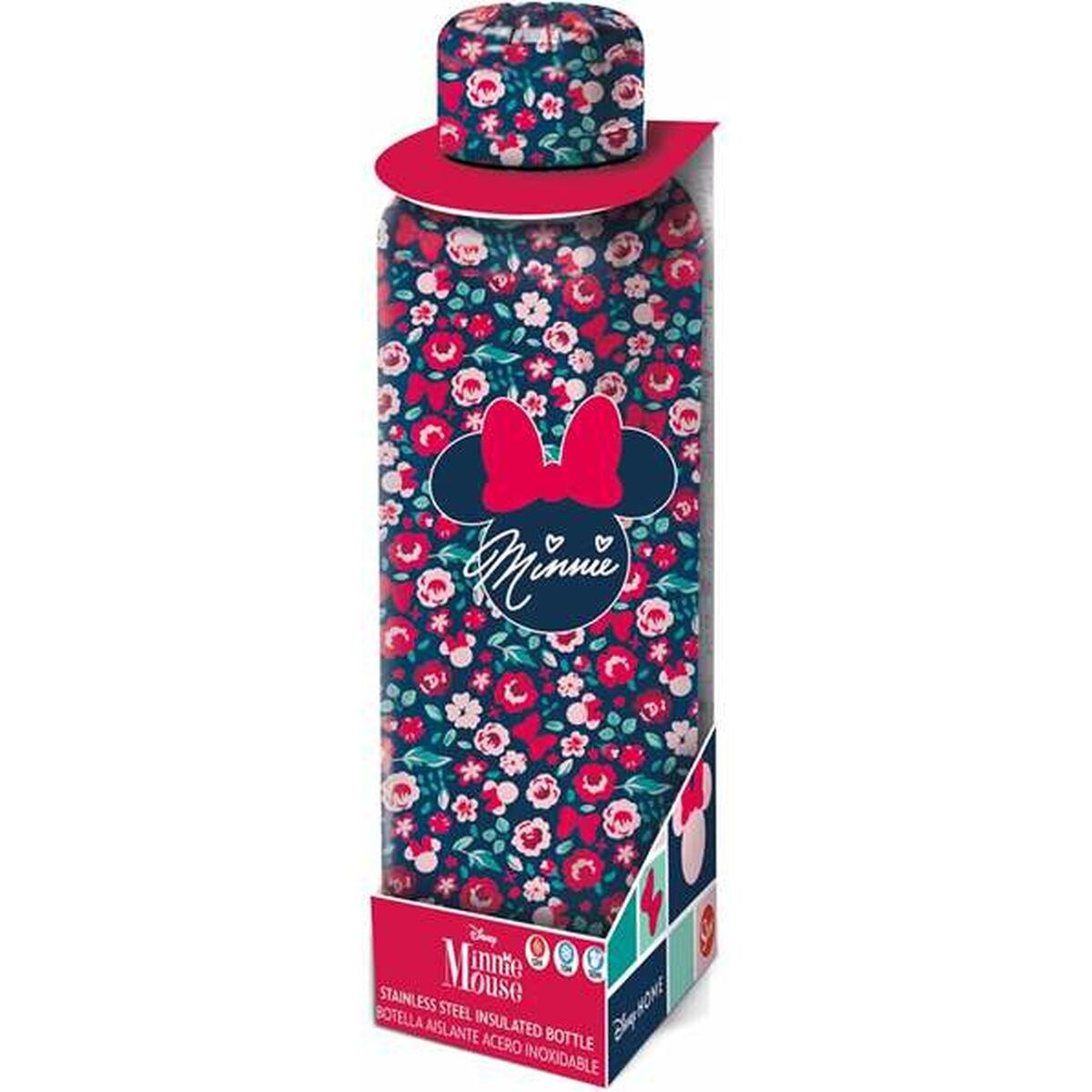 Бутылка с водой Розовый 515 ml