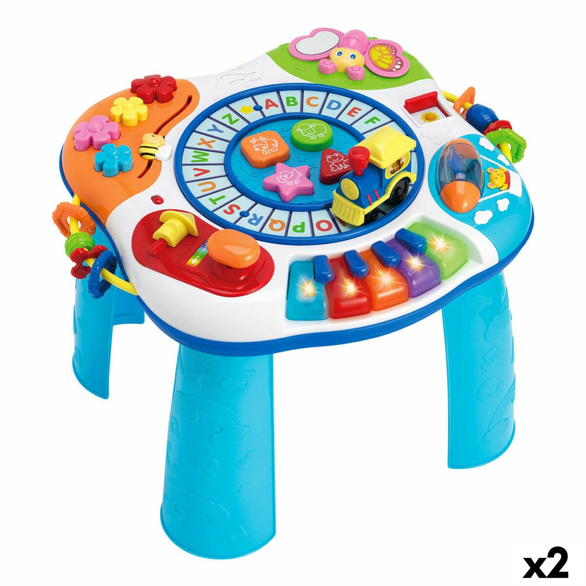 Activity centre Train & Piano 2 Units 42 x 34 x 37,7 cm