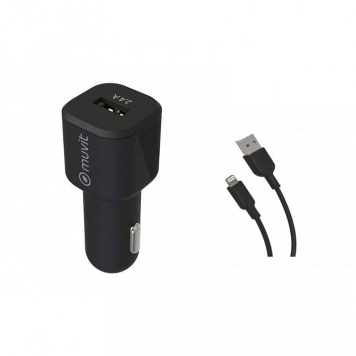 Car Charger 1,2 m Black