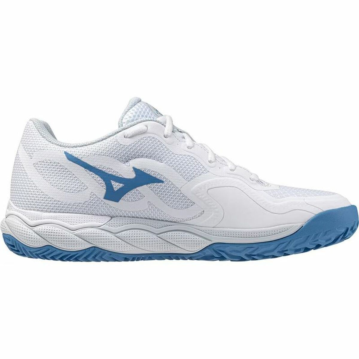 Women's Tennis Shoes Wave Enforce Court Cc White