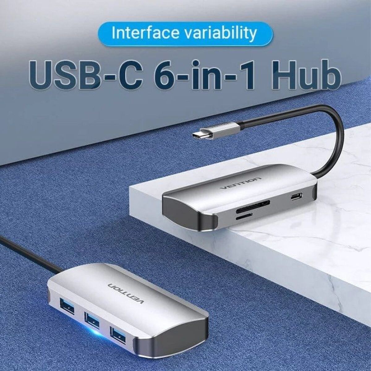 USB-разветвитель TNHHB Серый