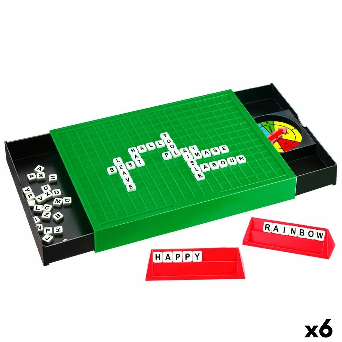 игра слов 25,5 x 3 x 19 cm (6 штук)