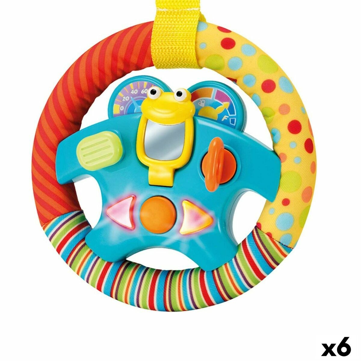 Steering wheel 16,5 x 16,5 x 2,5 cm (6 Units)