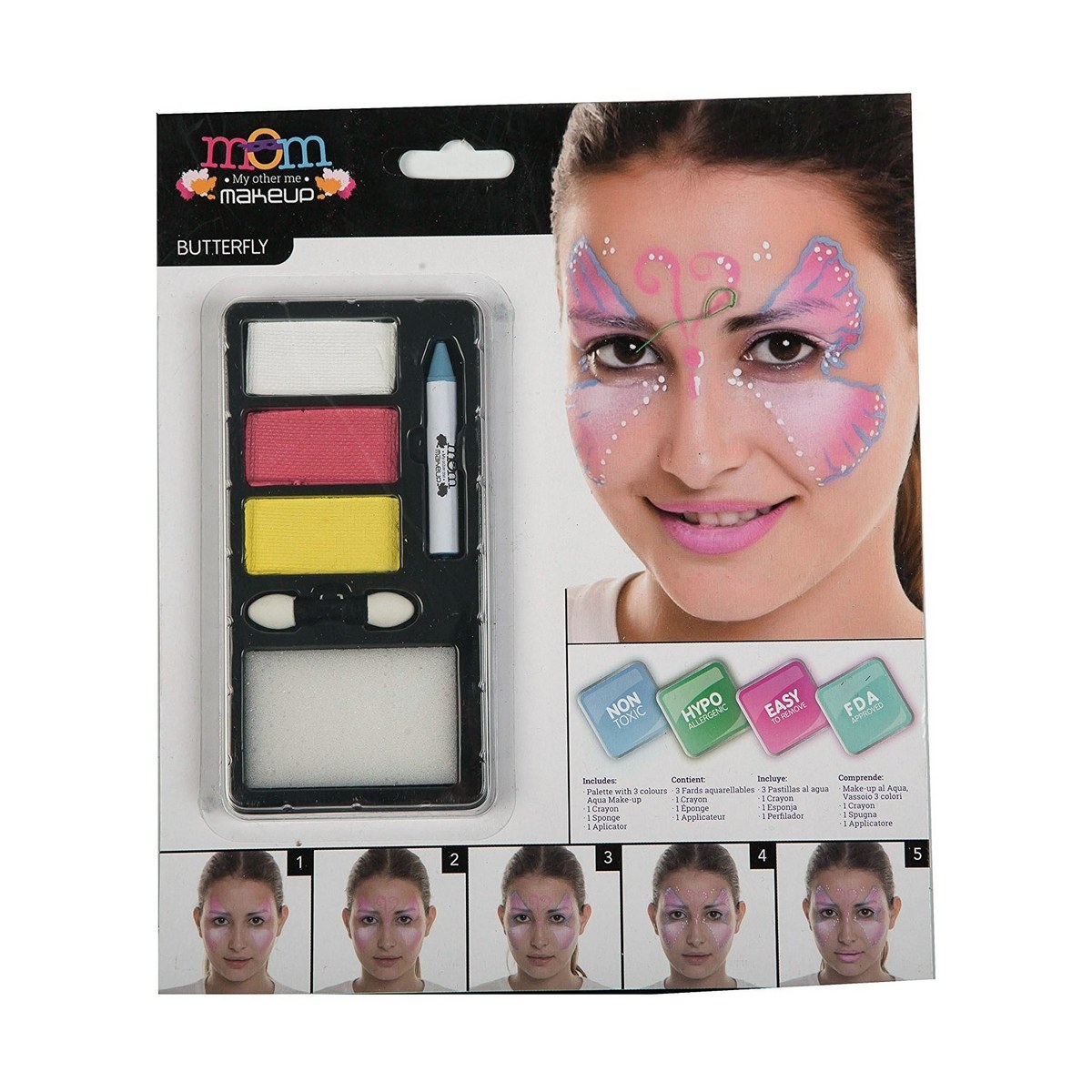 Face Painting Butterfly 24 x 30 cm