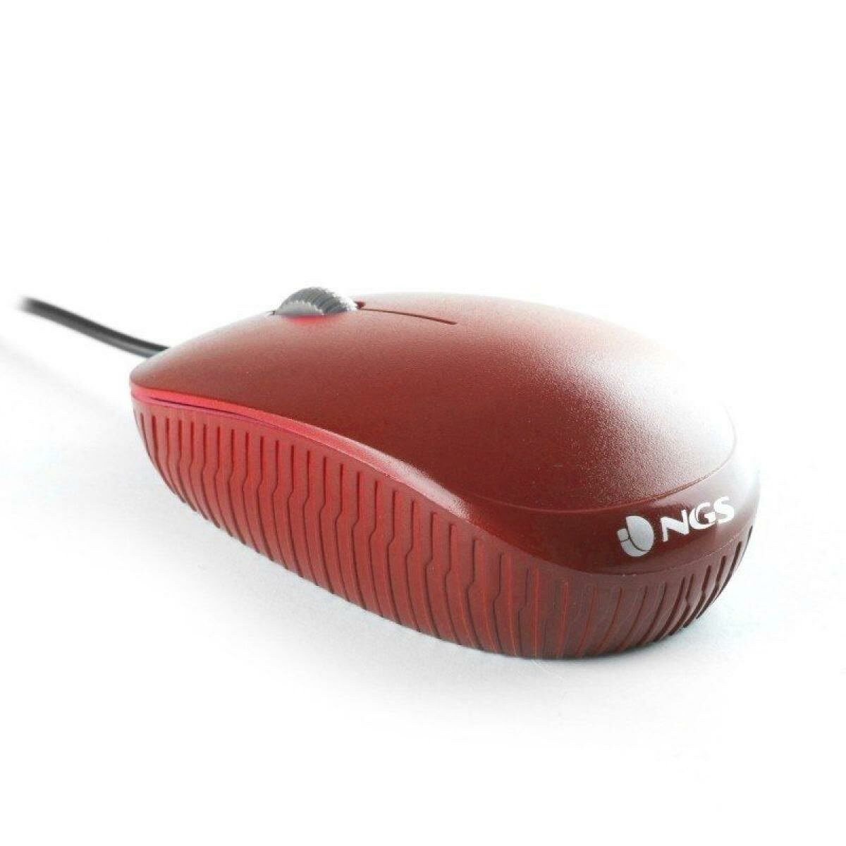 Optical mouse Flame Red