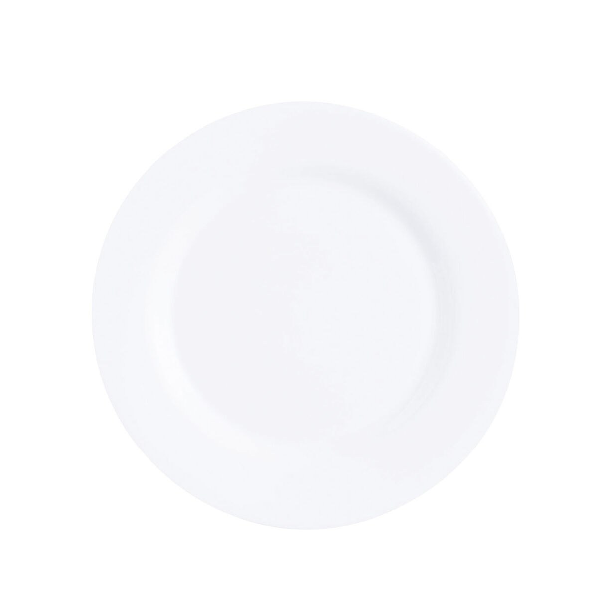 Plate set Intensity White 6 Units Glass 27,5 cm