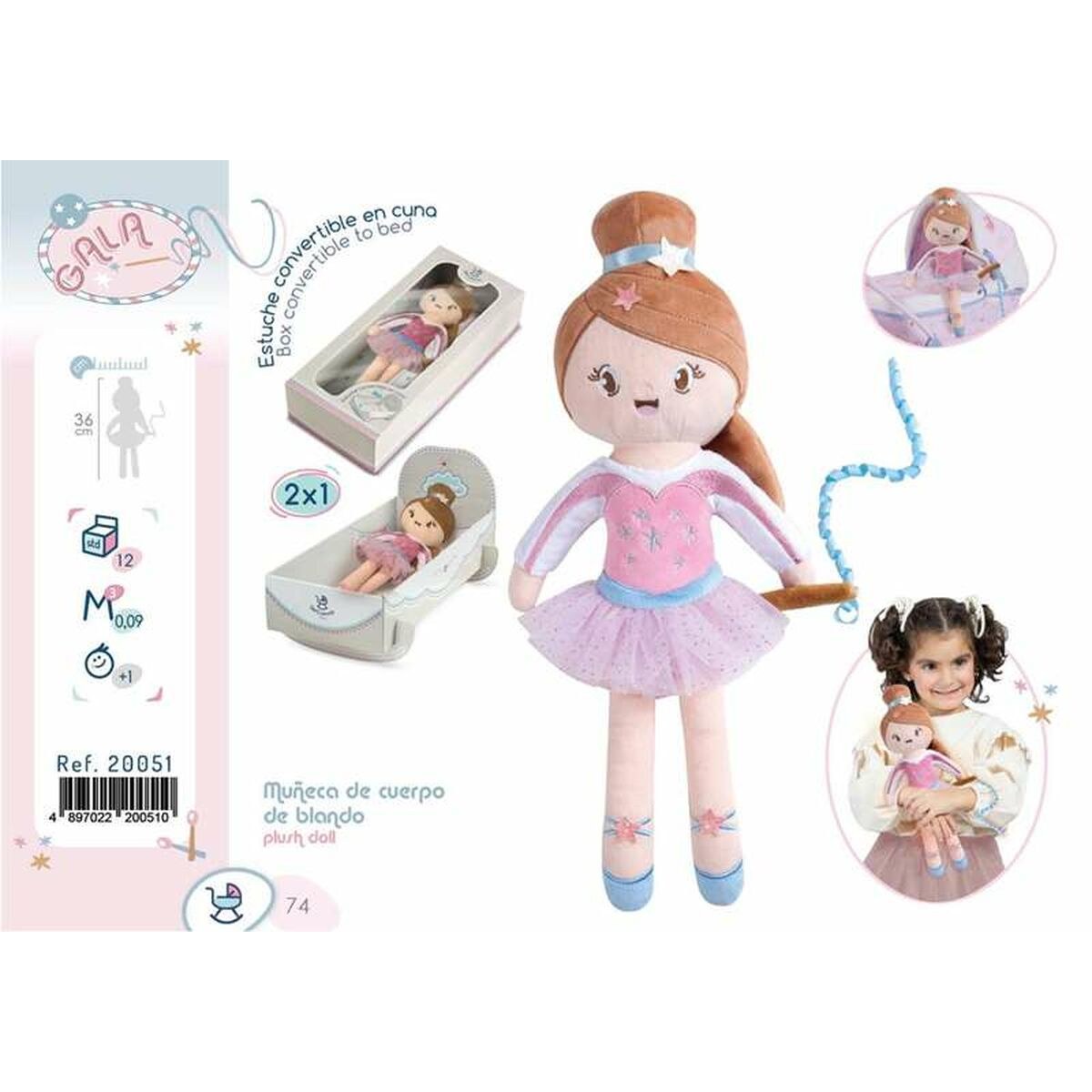 Кукла тряпичная Gala волокно 36 cm