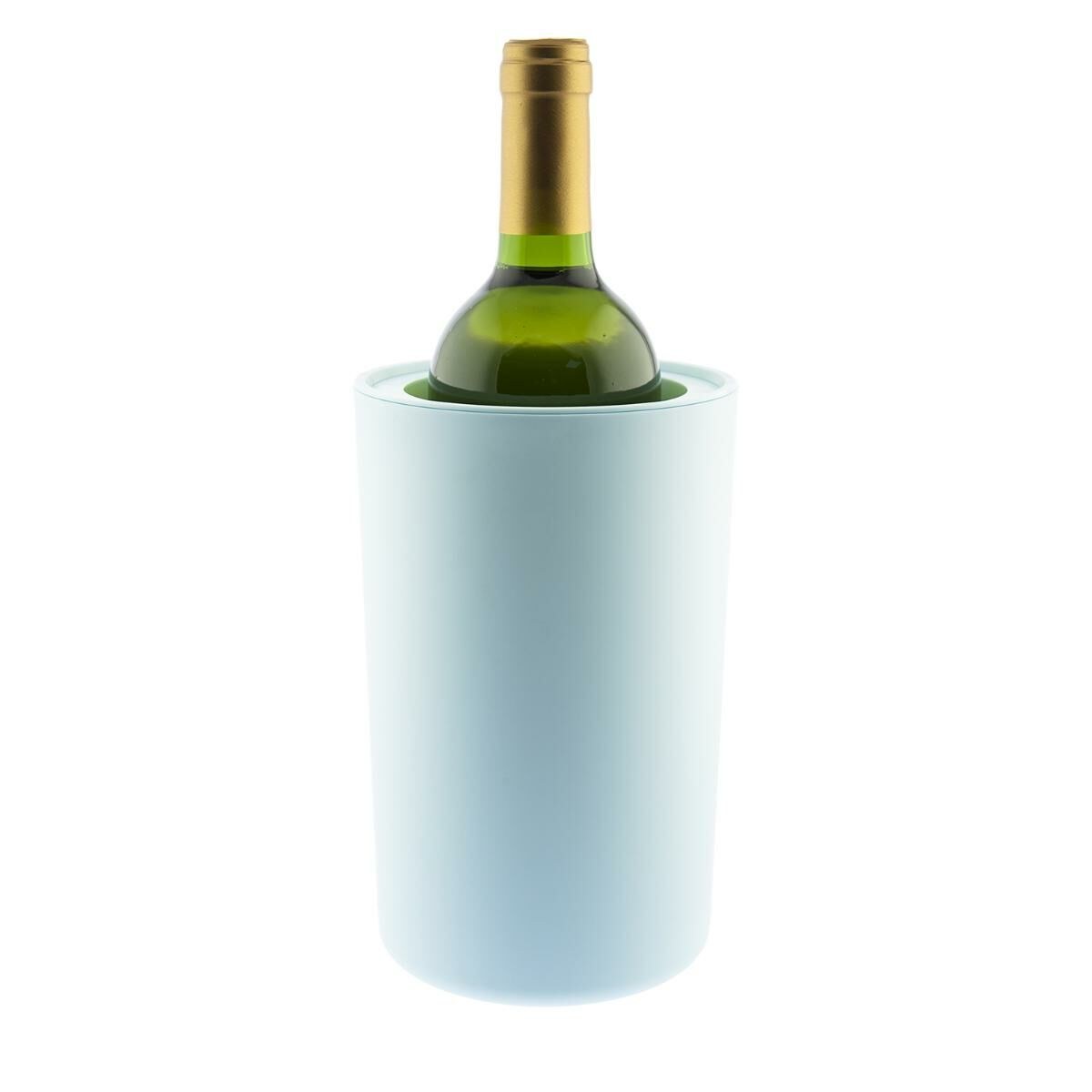 Bottle Cooler Light Blue Plastic 19 x 12 cm (6 Units)