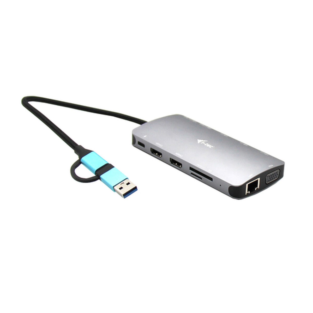 USB-разветвитель CANANOTDOCKPD Серебристый