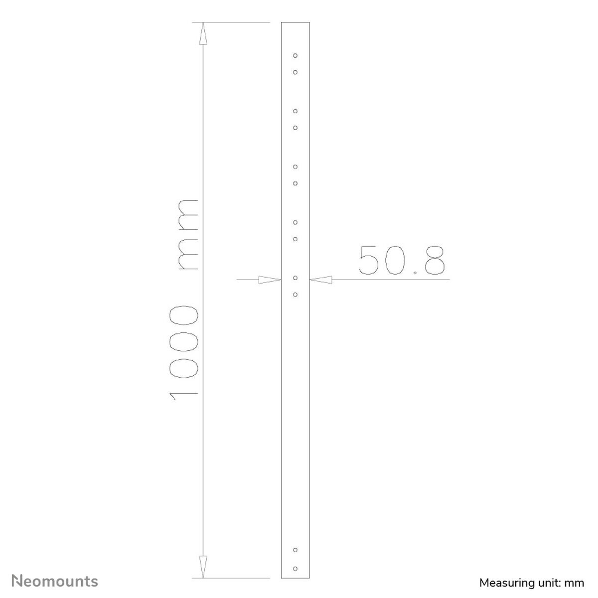 TV Mount FPMA-CP100BLACK 50 kg